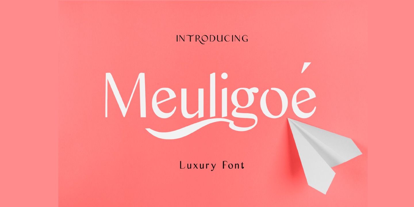 Пример шрифта Meuligoe #1